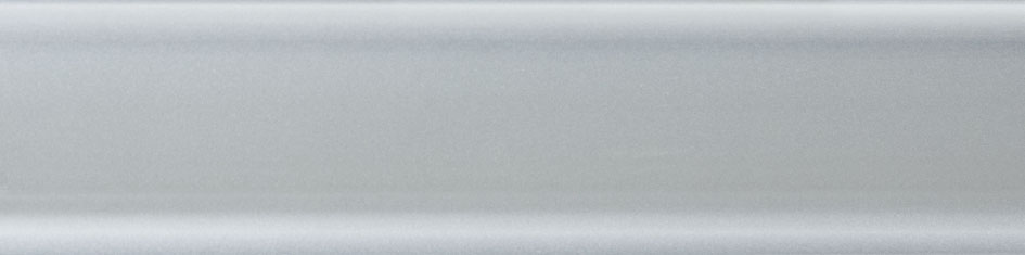 Пластиковый плинтус Salag NGF 56 41 Серебряный
