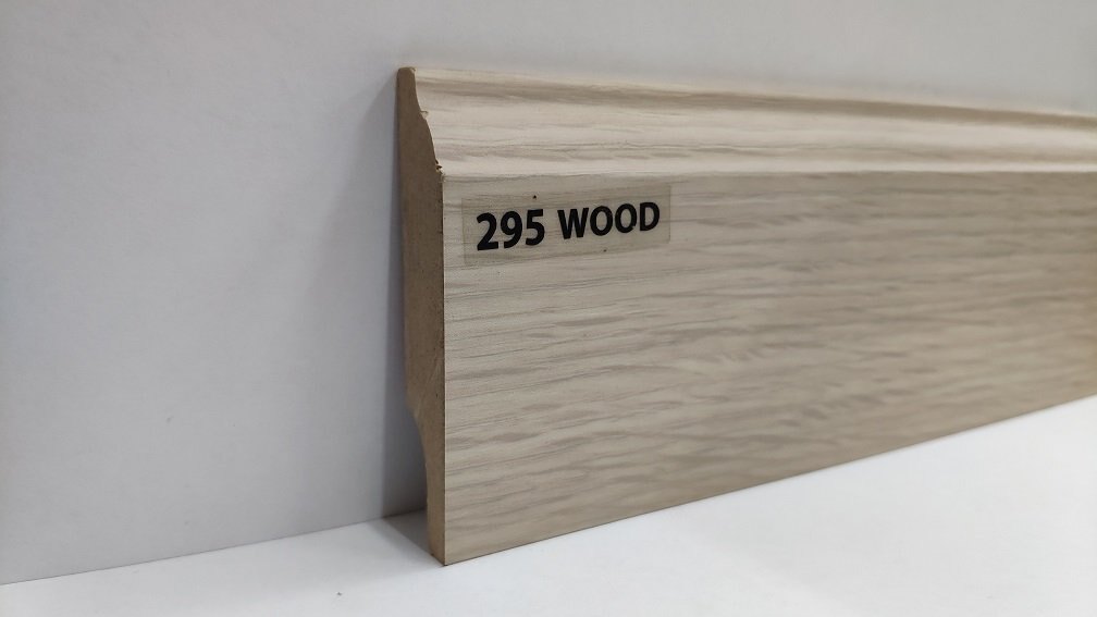 Плинтус МДФ ламинированный Wood Plinth Wood 295