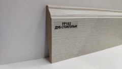 Плинтус МДФ ламинированный Wood Plinth Дуб Стокгольм FP102