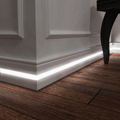Плинтус напольный для светодиодной подсветки Evrowood PN 030 LED