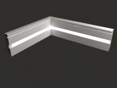 Плинтус напольный для светодиодной подсветки Evrowood PN 030 LED