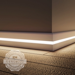 Плинтус напольный для светодиодной подсветки Evrowood PN 050 LED Плинтус напольный для светодиодной подсветки Evrowood PN 050 LED