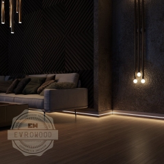 Плинтус напольный для светодиодной подсветки Evrowood PN 080 LED