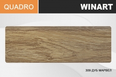 Плинтус пластиковый Winart Quadro 80 мм Дуб Марвел 309 Плинтус пластиковый Winart Quadro 80 мм Дуб Марвел 309